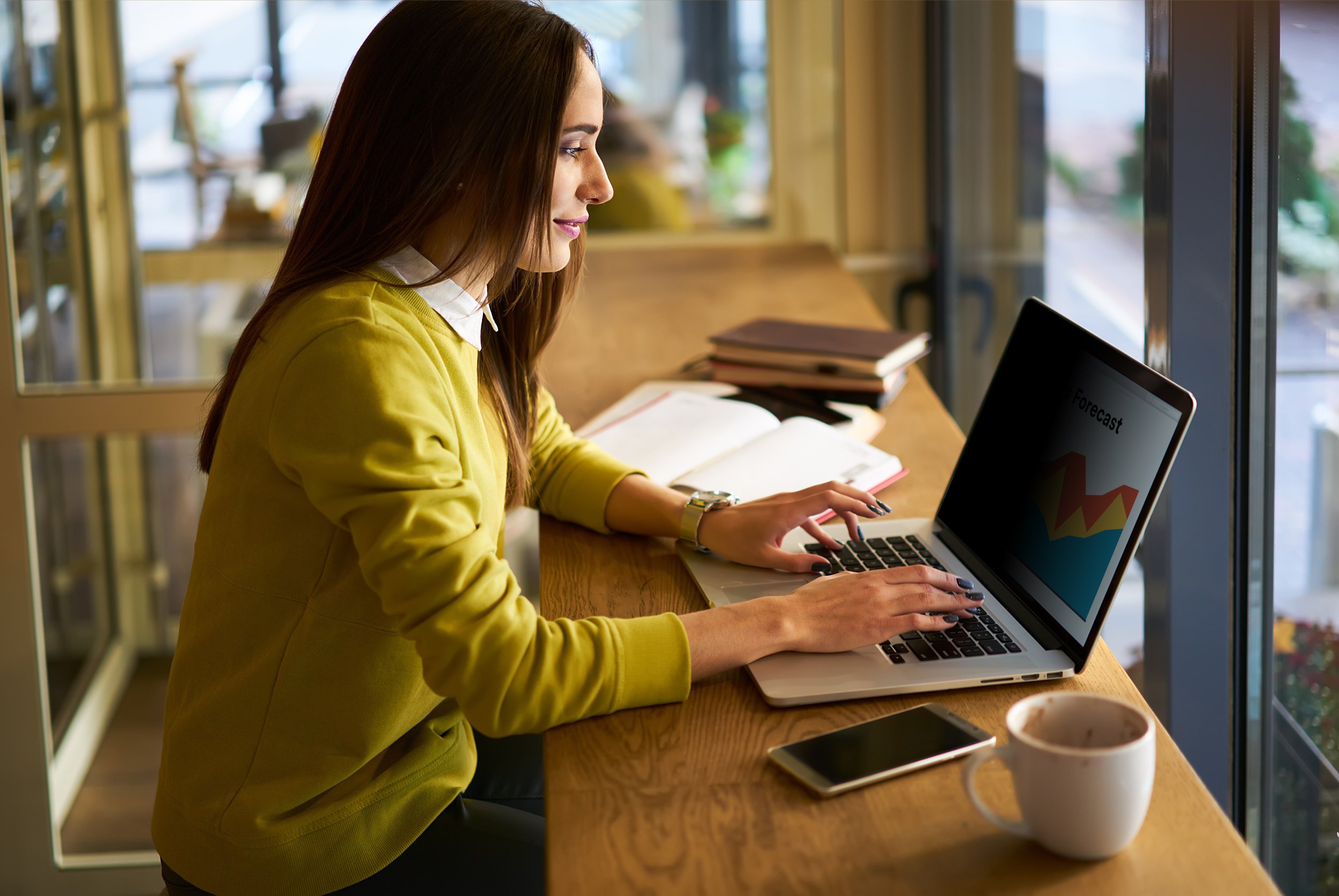 Филтер за приватност за екран 3M Bright Screen BP156W9B, 15.6\", 16:9, црн