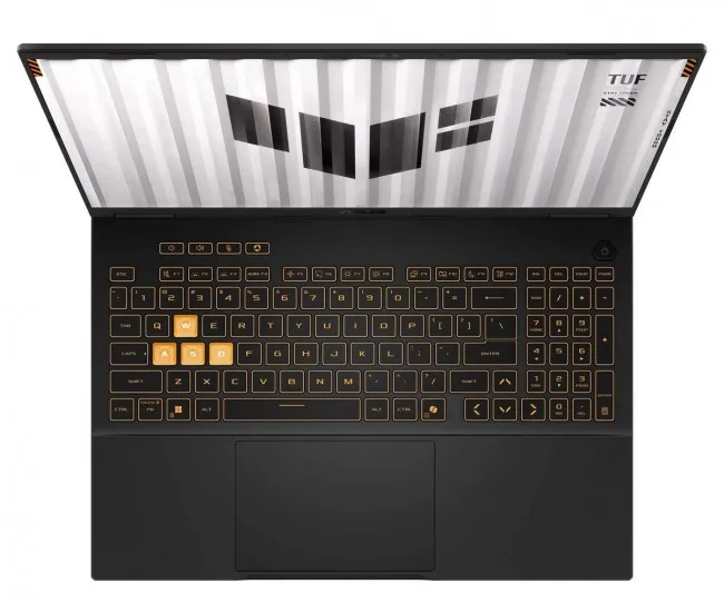 Laptop ASUS TUF Gaming F16 FX608JMR-I7161W, 16", Intel Core i7-14650HX, 16GB RAM, 1TB SSD, NVIDIA GeForce RTX 5060, i zi