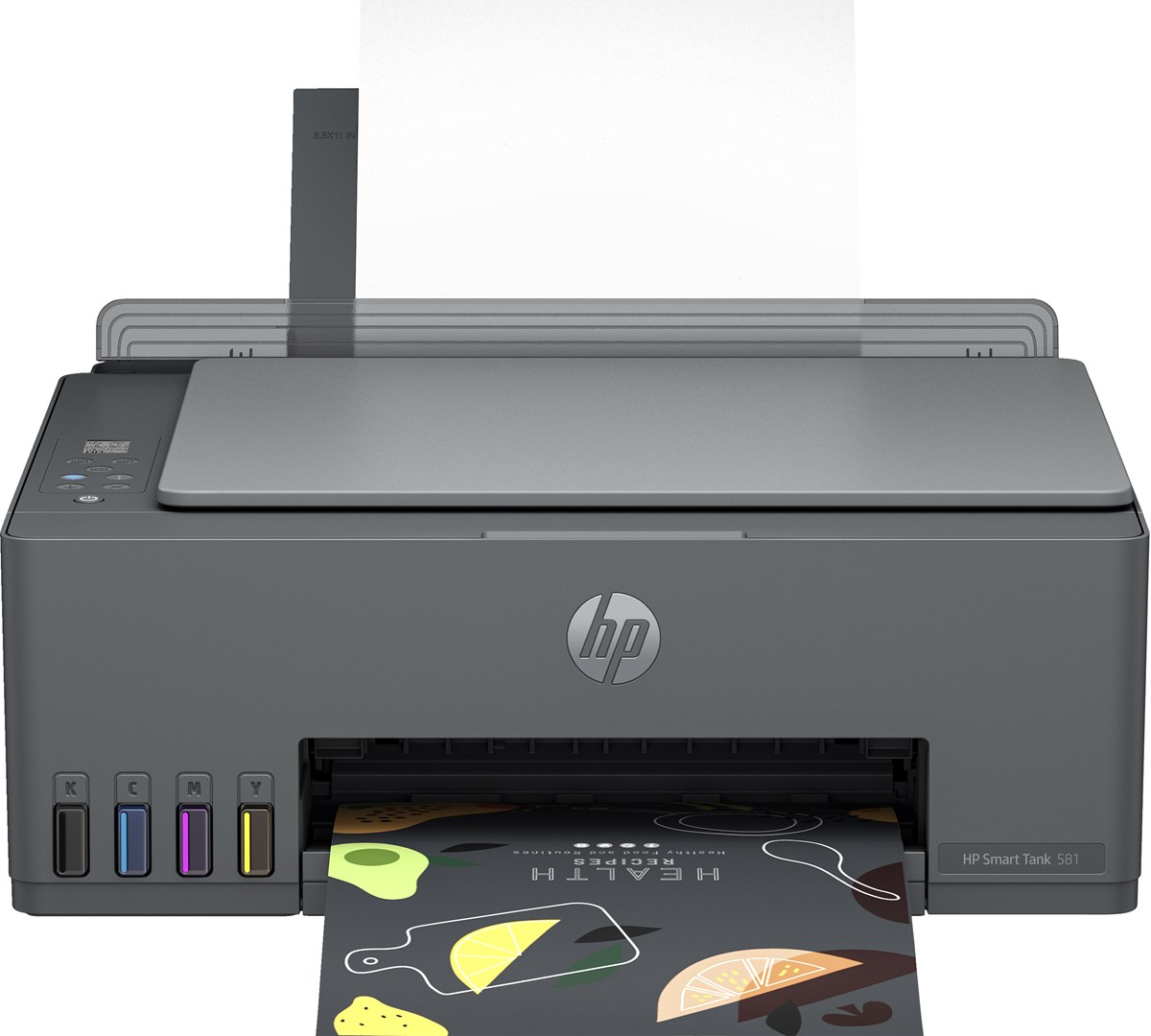 Printer multifunksional HP Smart Tank 581, Inkjet termal, i hirtë