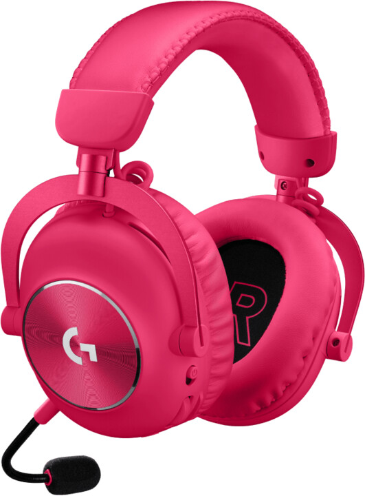 Kufje Logitech G Pro X2 Lightspeed, rozë