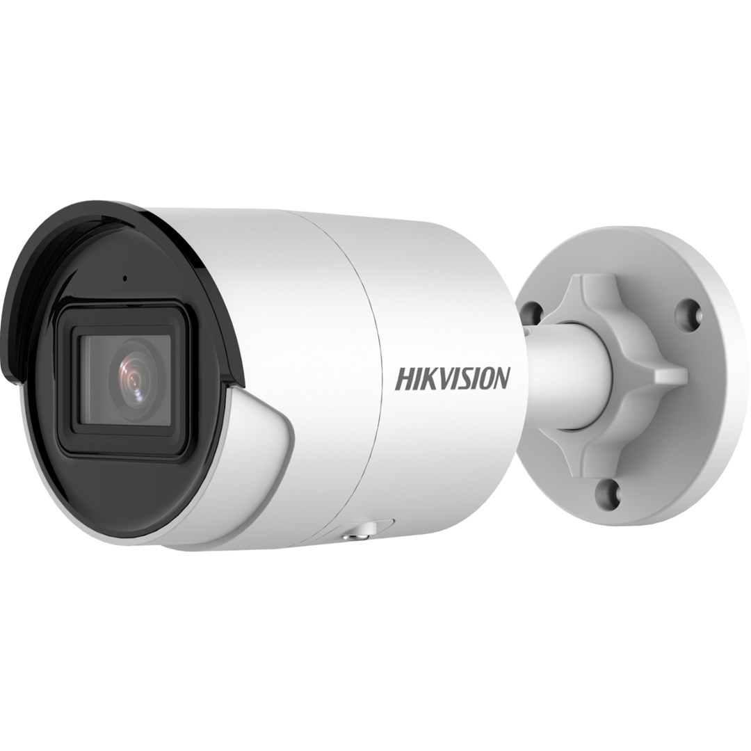 Kamerë sigurie Hikvision DS-2CD2146G2-I, 8 MP, 3840 x 2160, me mikrofon të integruar, me detektim të lëvizjes, e bardhë