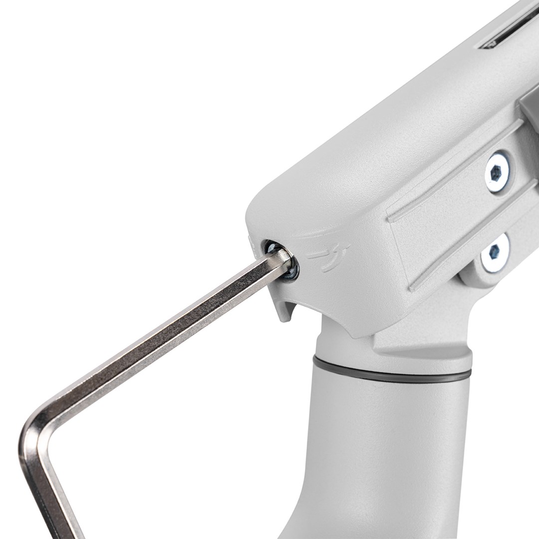 Mbajtëse monitori Ergo Office ER-751, 17-32", 9kg, e bardhë/argjendtë