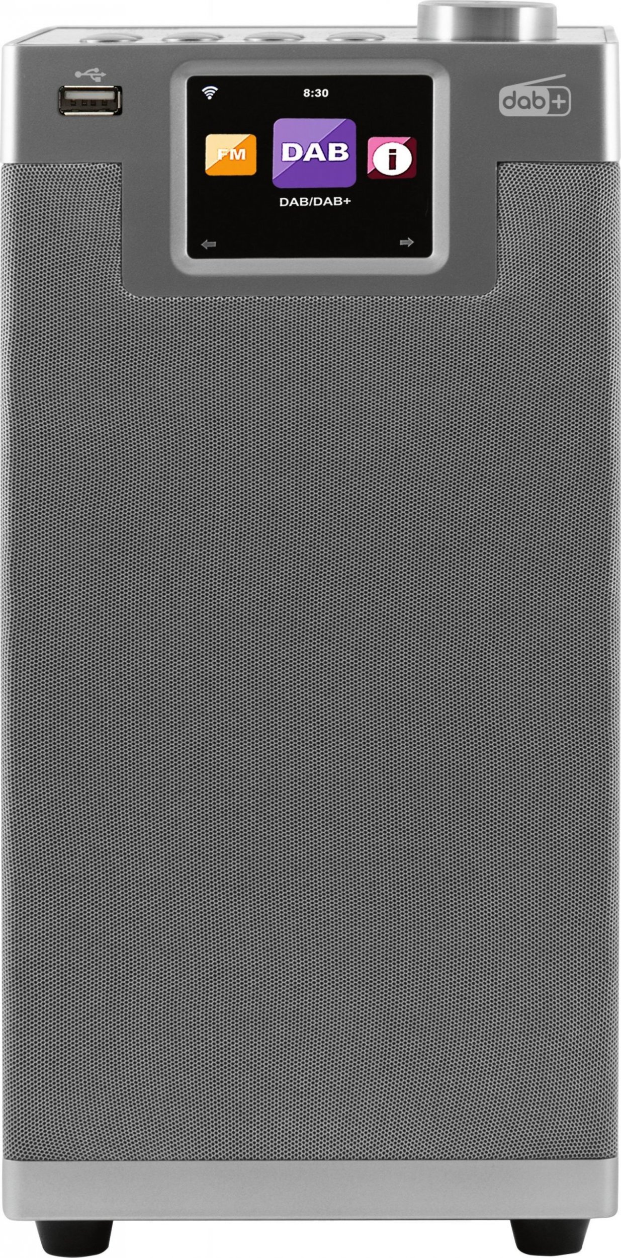 Radio Telestar DABMAN i610, 25 W, ekran 2.8", DAB+ FM, e zezë