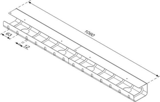 Organizues kabllosh Roline Holder, set 2 copë, argjendtë