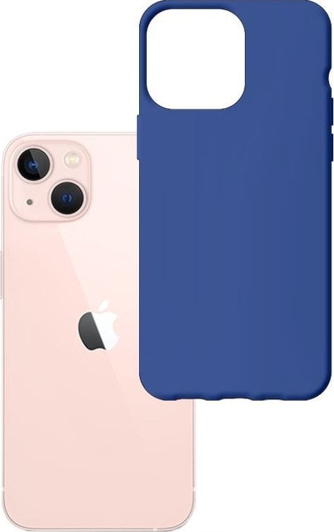 Mbrojtëse telefoni 3mk Matt Case për Apple iPhone 14 Max, TPU, blueberry