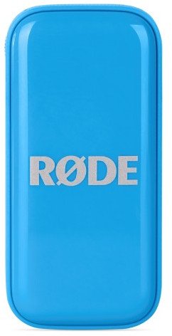 Микрофон без кабли Røde Wireless Micro, USB C, со кутија за полнење, син