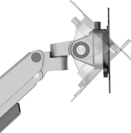 Krah monitori Neomounts DS70-250SL1, 17-35", gaz, Topfix, i zi