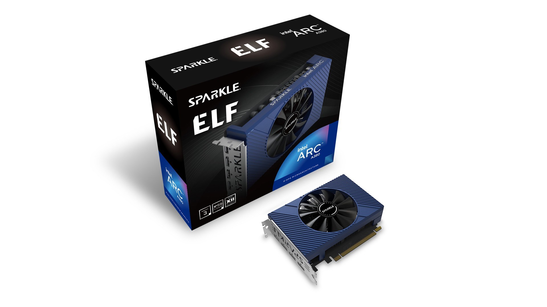 Kartelë grafike Sparkle Arc A380 Elf, 6GB GDDR6, 2000 MHz, PCIe 4.0