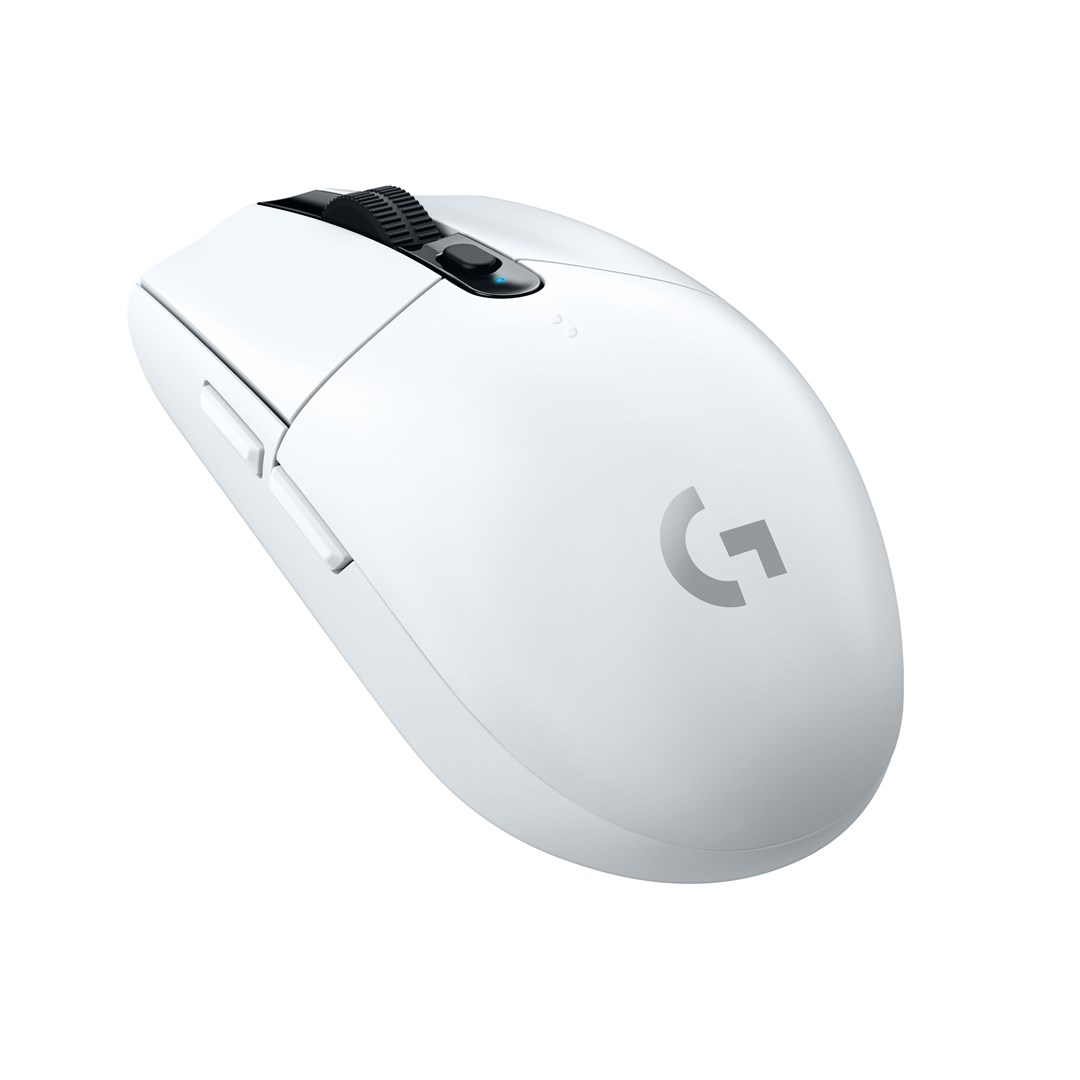 Maus Logitech G G305 LIGHTSPEED, wireless, 12000 DPI, i bardhë