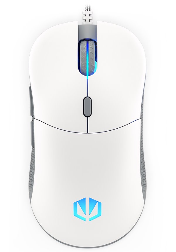 Maus gaming Endorfy GEM Plus Onyx, USB-C, 19000 DPI, i bardhë