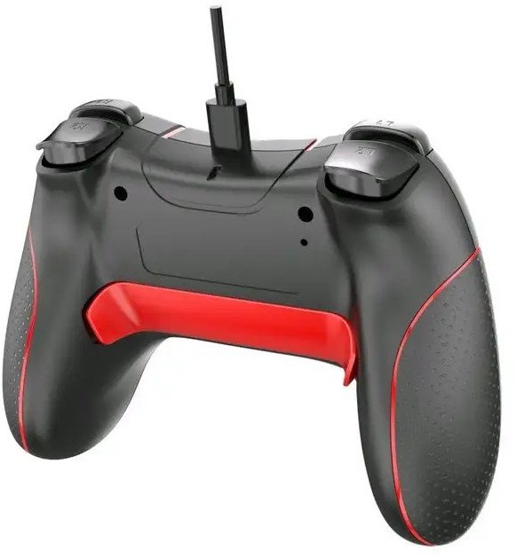 Gamepad C-Tech Theon, me kabllo USB, dridhje, i zi