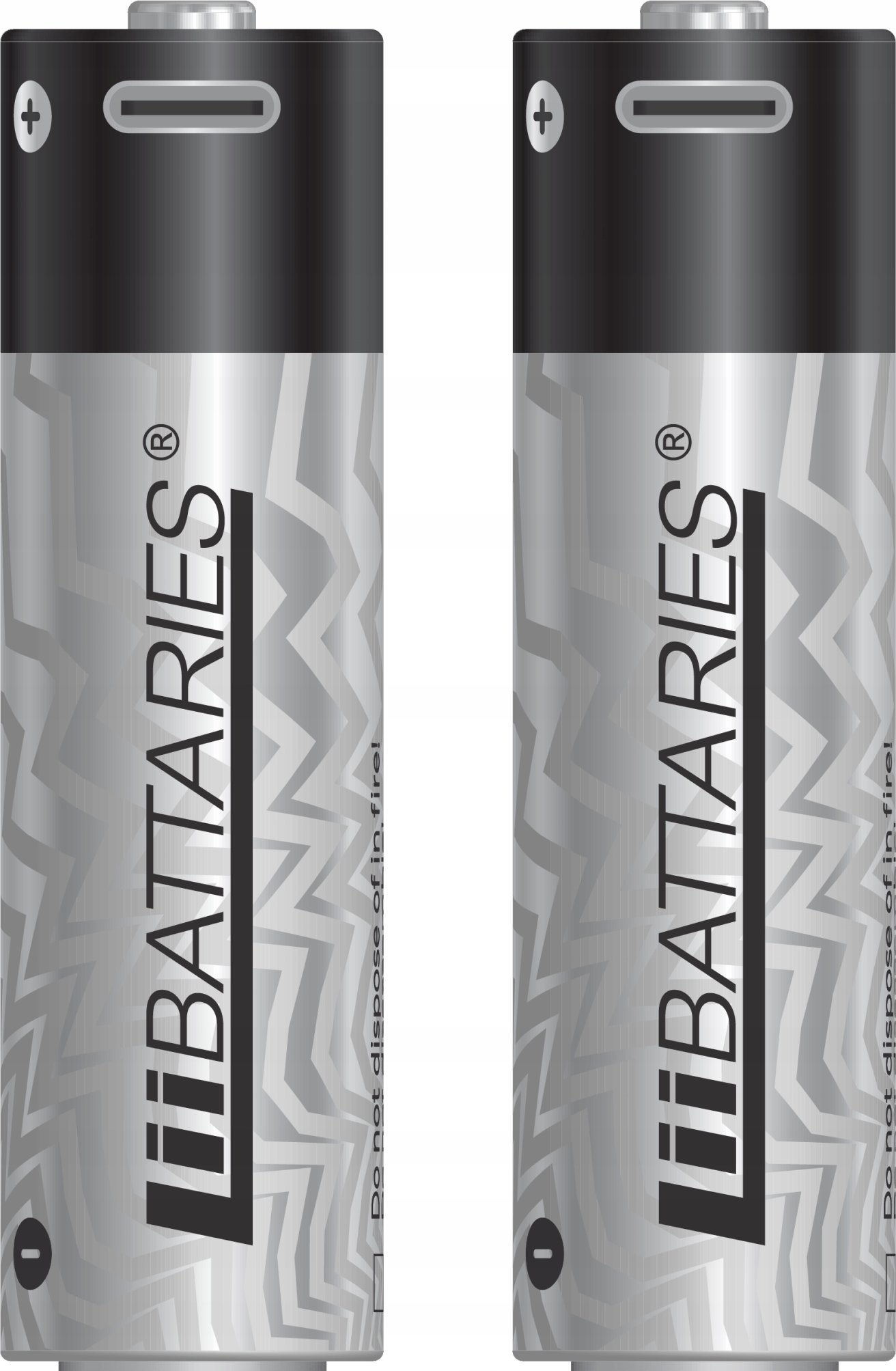 Полначливи батерии LiiBatteries 18650, 2000mAh, USB Type C, 2 парчиња