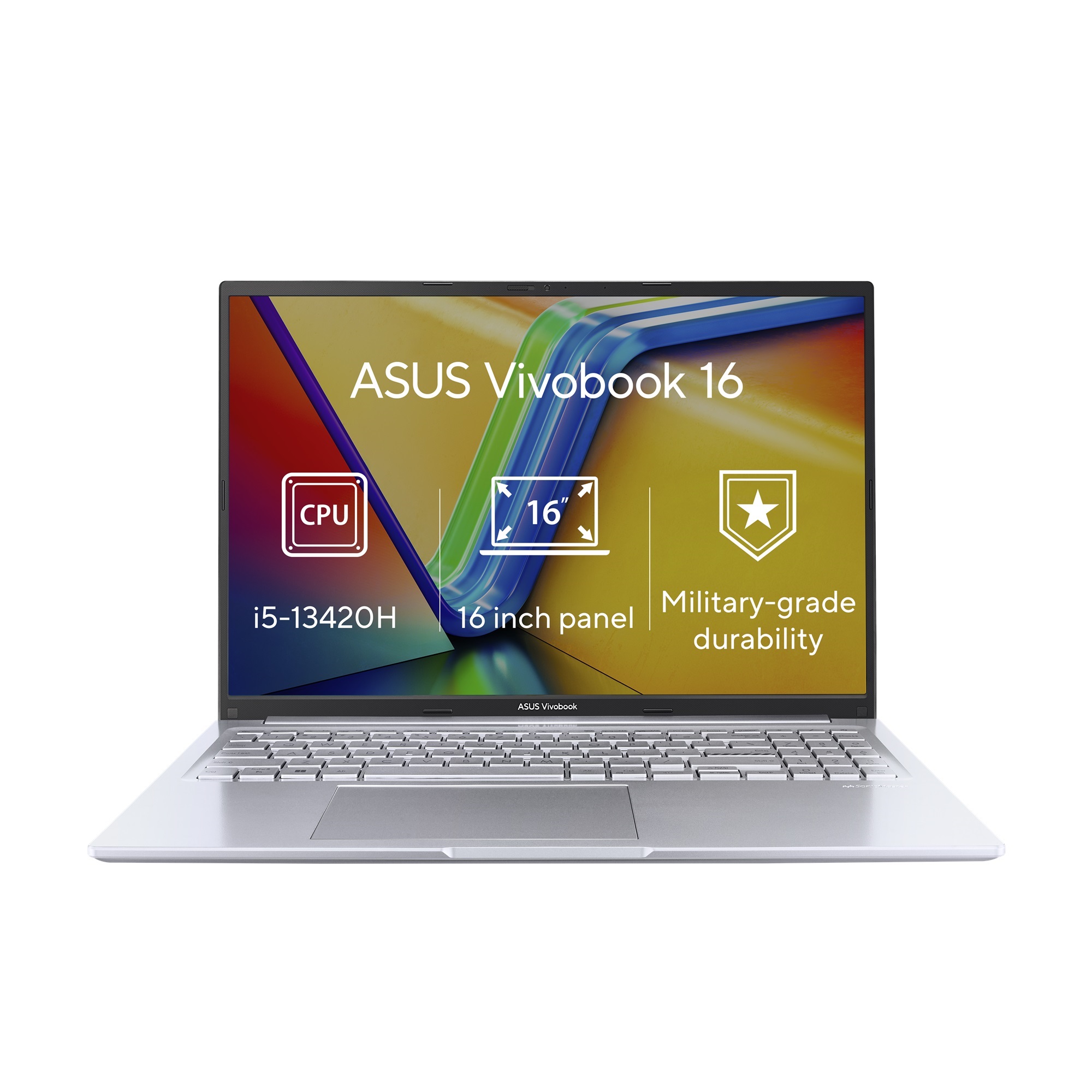 Laptop ASUS Vivobook 16 16″, Intel Core i5 13420H, 16 GB RAM, 512 GB SSD, i hirtë