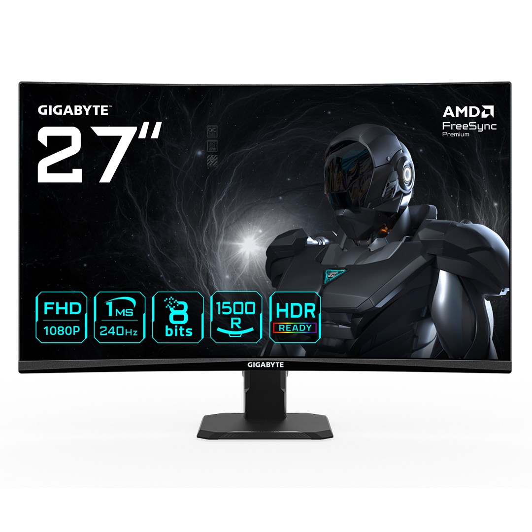GIGABYTE GS27FC2 монитор, 27", FHD, 240Hz, црн