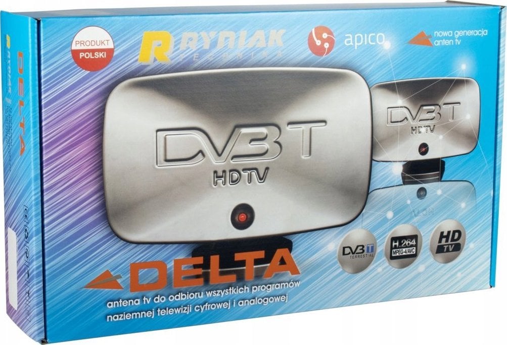 Antena TV Zelmart DVB-T, 2 në 1, për përdorim të brendshëm dhe të jashtëm