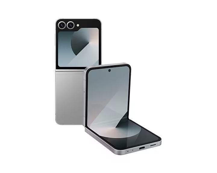 Celular Samsung Galaxy Flip 6, 12GB RAM, 256GB SSD, Silver Shadow