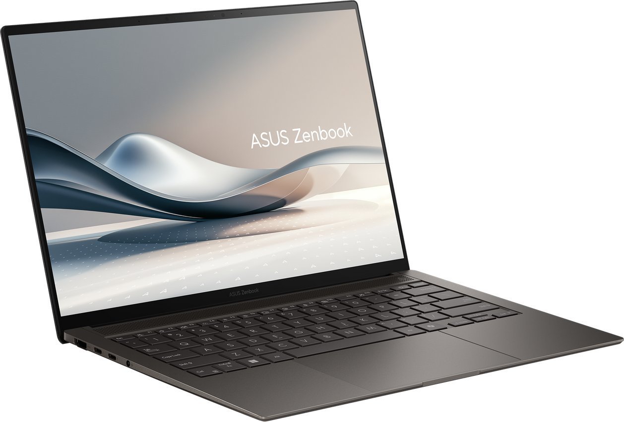 Laptop Asus Zenbook S 14 Zumaia, 14", Intel Core Ultra 7 258V, 32GB RAM, 1TB SSD, Intel Arc Graphics 140V, i hirtë errët
