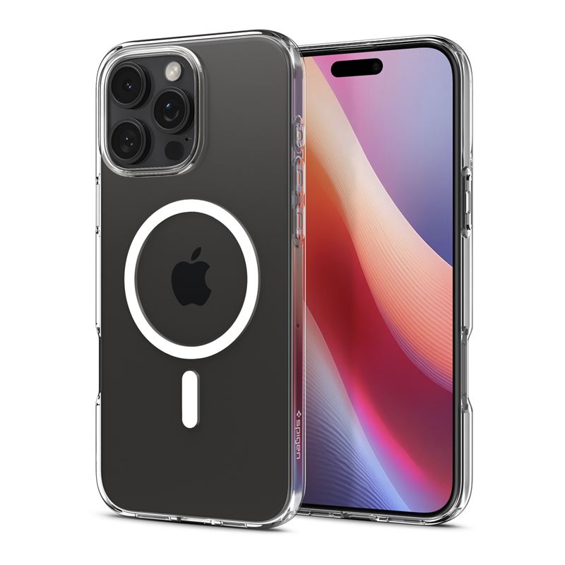 Mbrojtëse për celular Spigen Crystal Flex MagSafe për iPhone 16 Pro, transparente