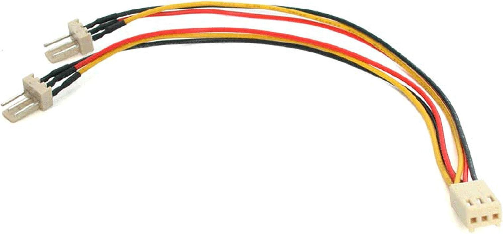 Kabllo StarTech 3-pin x2 TX3SPLITTER, 0.15m, shumëngjyrëshe