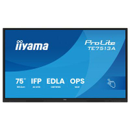 Ekran interaktiv Iiyama TE7513A-B1AG, 75", 4K Ultra HD, i zi