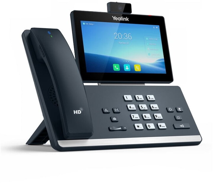 Telefon me kamerë YEALINK SIP-T58W Pro, i zi