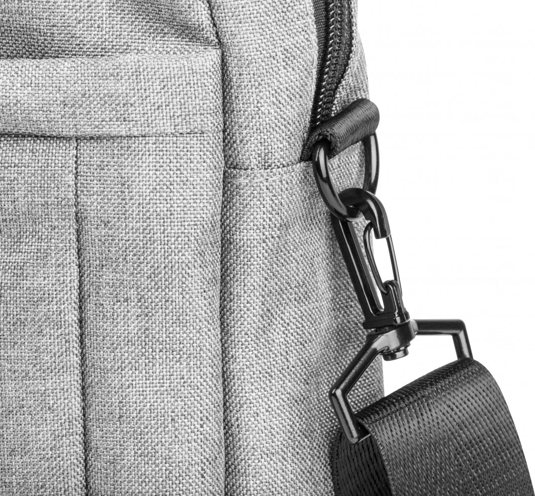 Çantë Natec MUSTELA 15.6 '' (NTO-0766), e hirtë