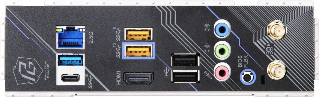 Pllakë amë ASRock A620I LIGHTNING WIFI, Wi-Fi 6E, 2.5 Gb/s LAN, RGB, e zezë