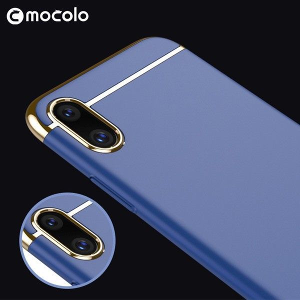 Mbrojtëse për telefon Mocolo Supreme Luxury Case, për iPhone 7 / 8, e argjendtë