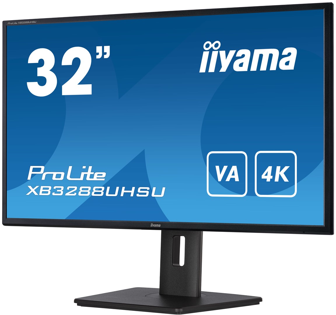 Monitor iiyama ProLite XB3288UHSU-B5, 31.5", 4K LCD, i zi