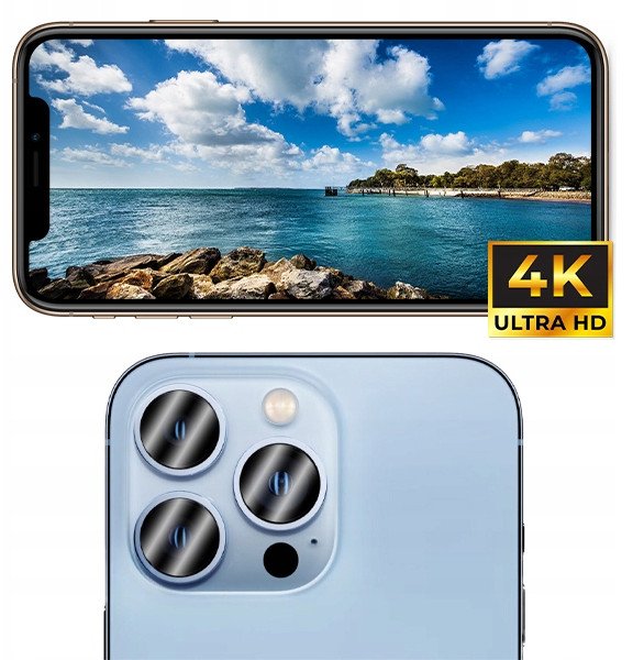 Xham mbrojtës kamerë 2 copë për Coolpad Cool 40i, hibrid, transparent