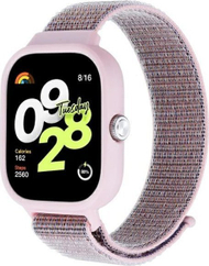 Rripi Beline për Redmi Watch 4, silikon, 22mm, rozë