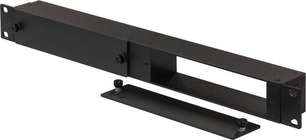 Shasi rrjeti MikroTik CWDM-CHASSIS-2, 1U, për CWDM 8 port MUX DEMUX, e zezë