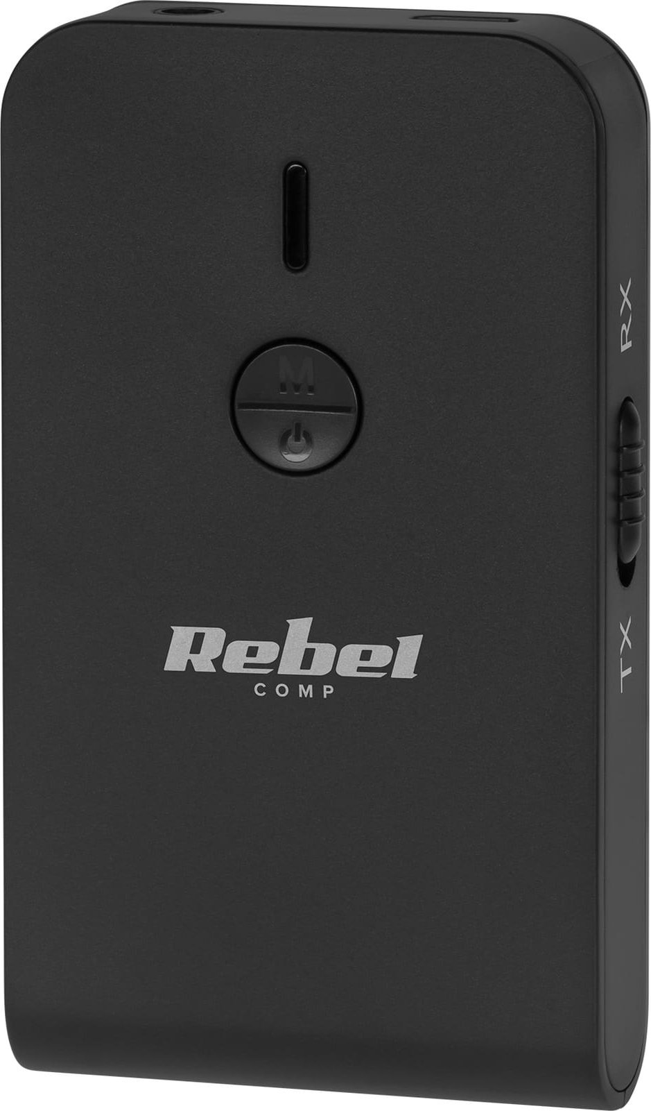 Bluetooth аудио приемник Rebel B10, Bluetooth 5.0, 10m, црна