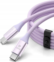 Kабел Orico CDX, USB-C во USB-C, 100W 5A, 1m, виолетов