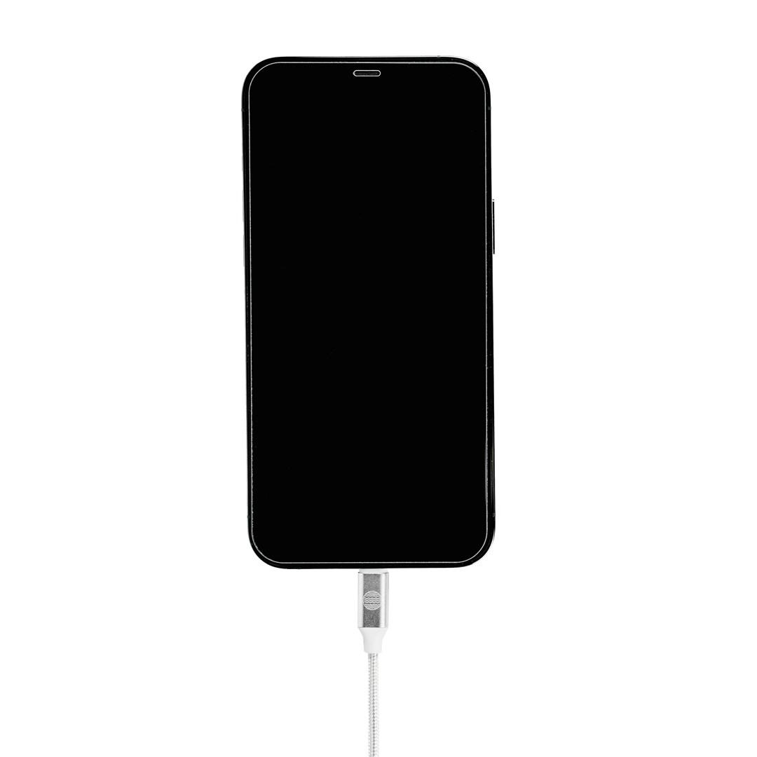 Kabllo Our Pure Planet USB-A në Lightning, 1.2 m, MFi-certifikuar, e bardhë