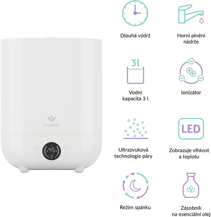 [OUTLET] Lagështues TrueLife AIR H5 Touch