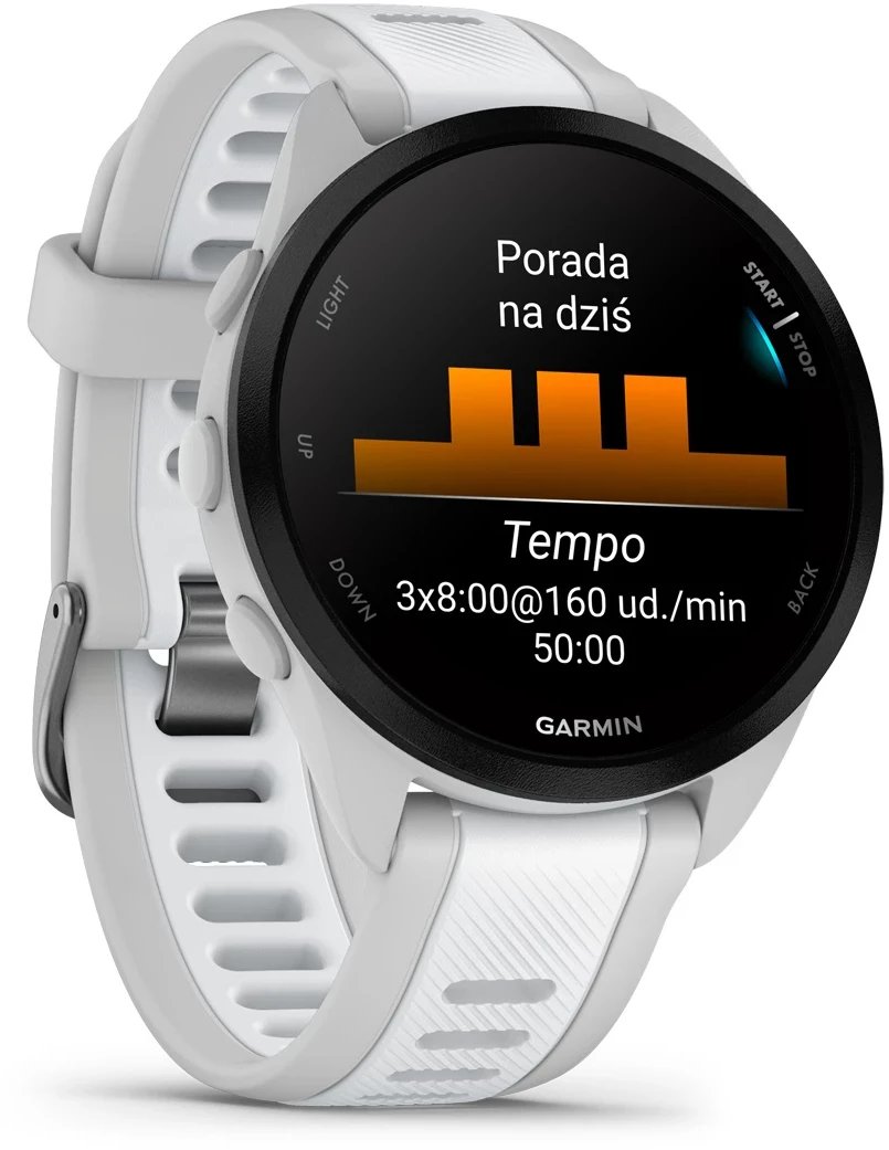 Паметен часовник Garmin Forerunner 165, 1.2", GPS, сив