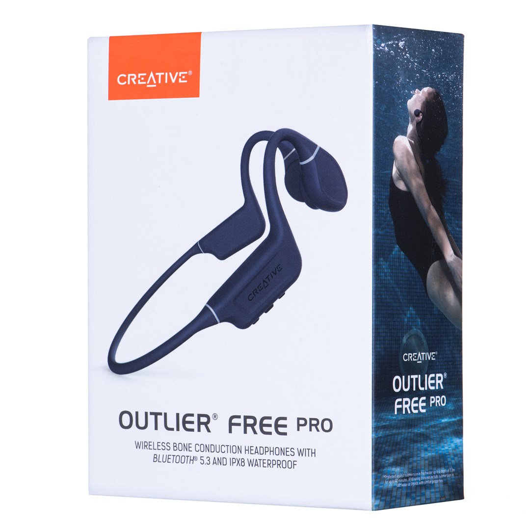 Kufje Creative Outlier Free Pro, Bluetooth, të kaltra