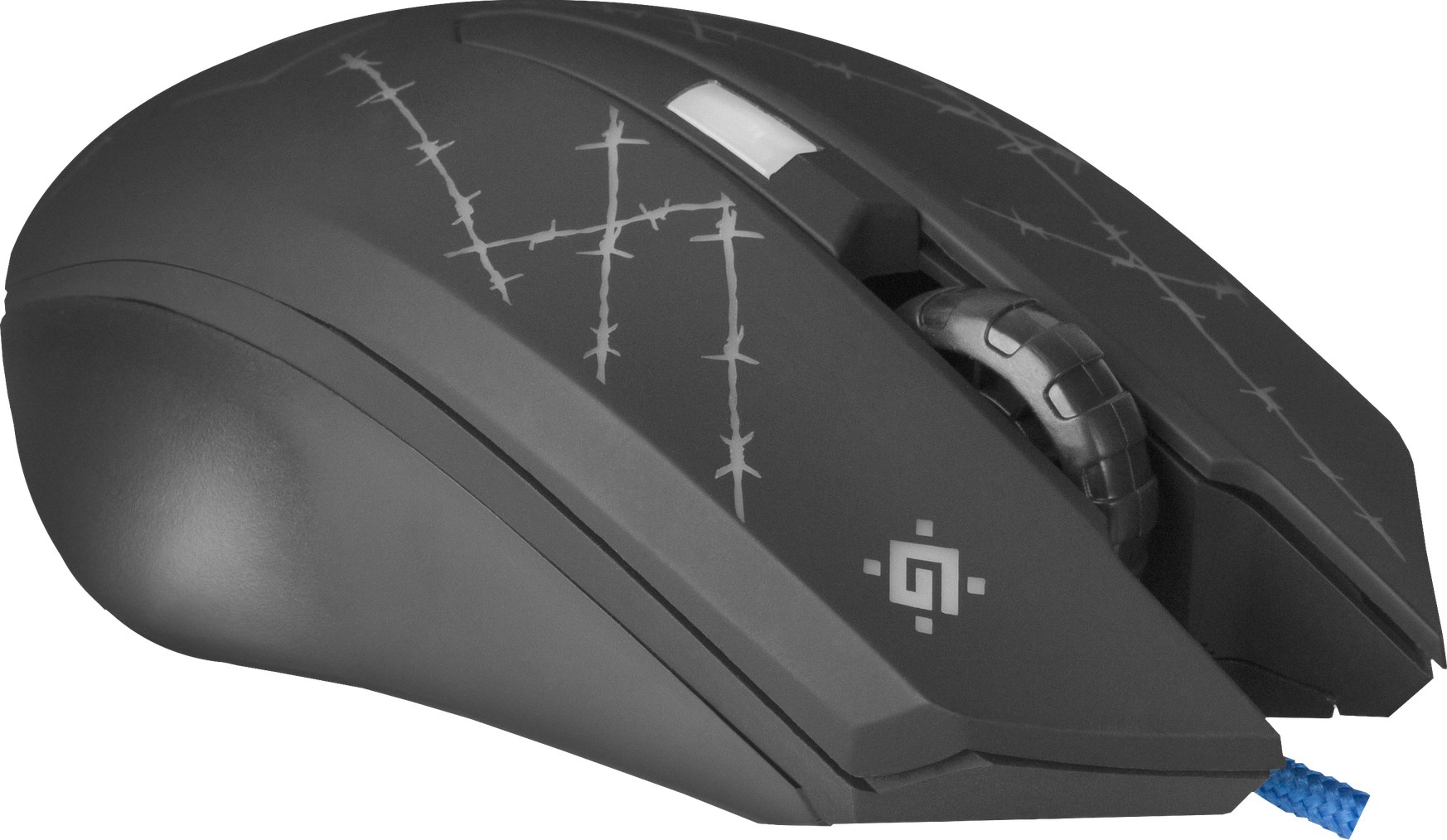 Maus lojërash Defender FORCED GM-020L, USB, 3200 DPI, i zi