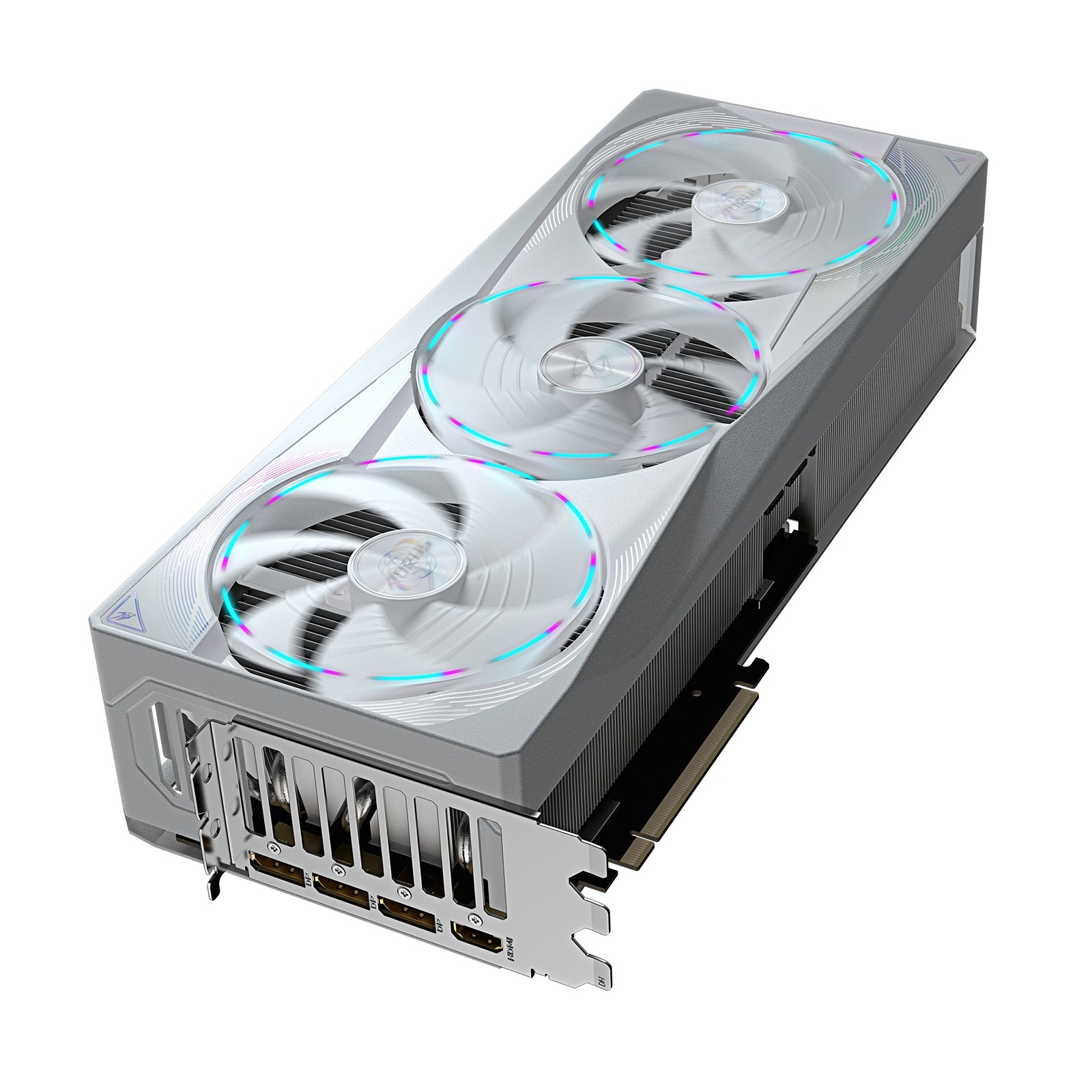 Kartelë grafike GIGABYTE AORUS GeForce RTX 5080 MASTER ICE, 16GB GDDR7, e bardhë
