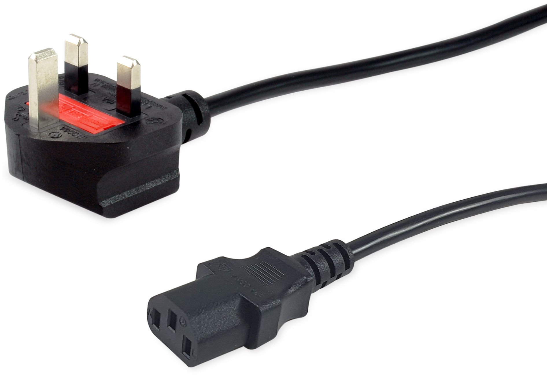 Kabllo energjie Equip, C13 në BS1363, 7.5m, 10A