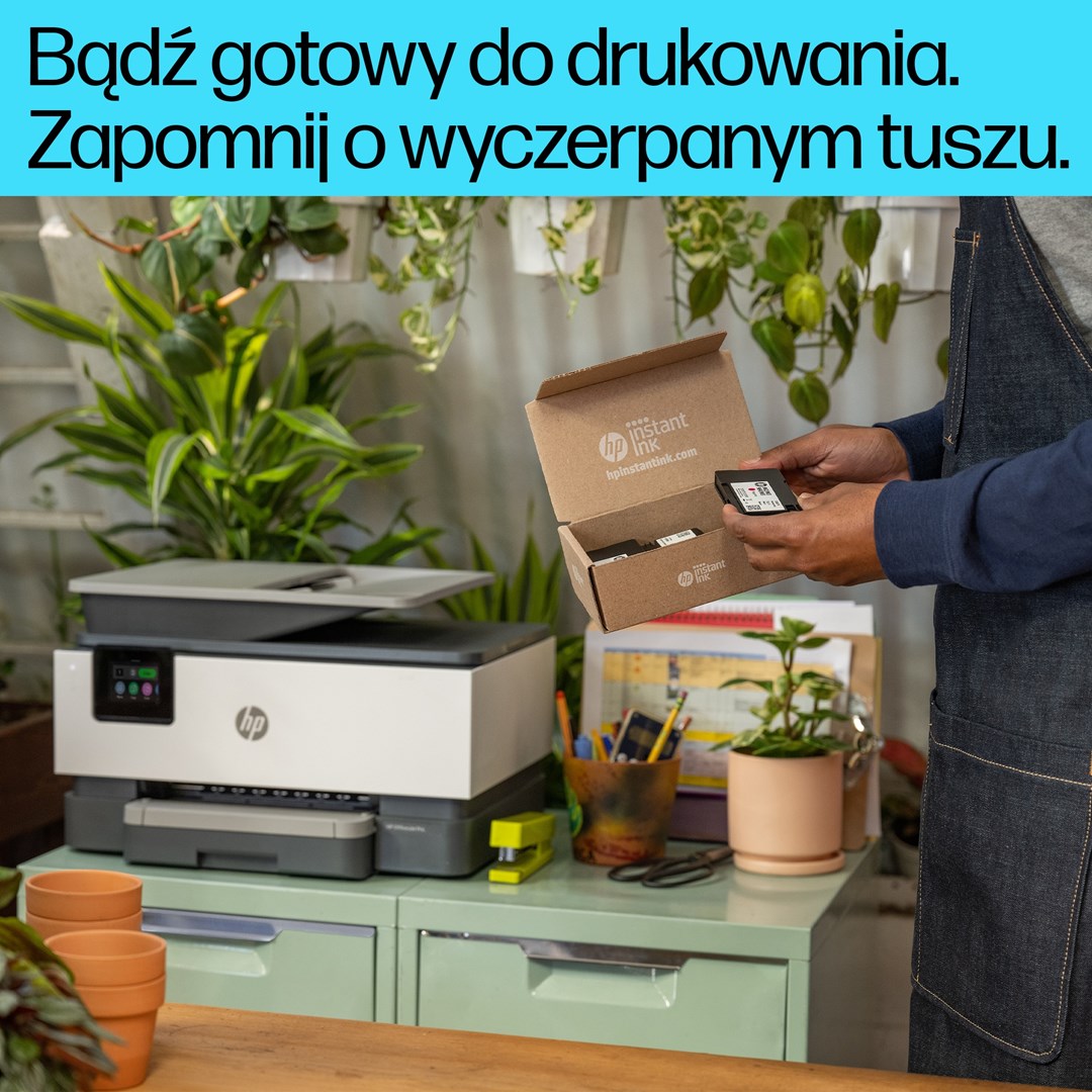 Printer HP OfficeJet Pro 9120e All-in-One, i zi/i bardhë