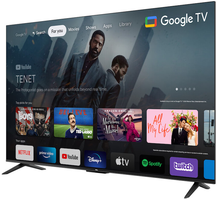 Televizior TCL 55P635, 55" (139cm), 4K UHD, i zi