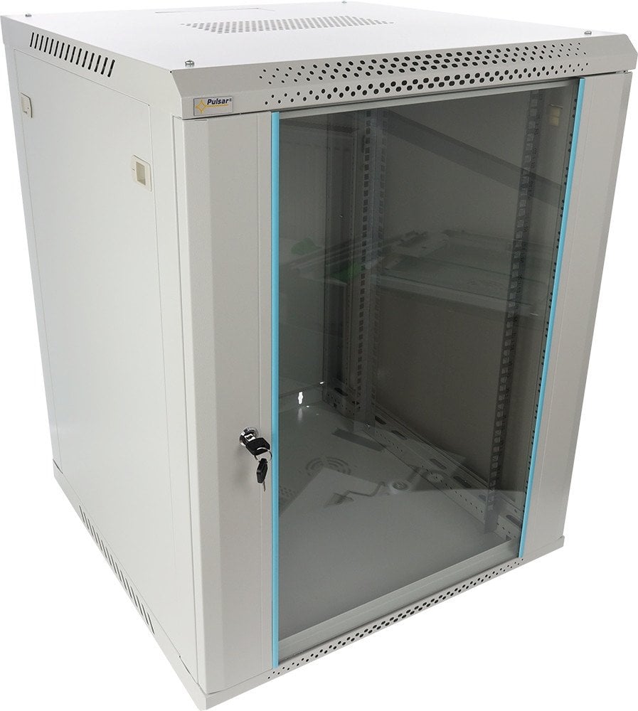 Кабинет RACK ѕидeн Pulsar RWA1566 G, 15U, 19", 600x600, сив