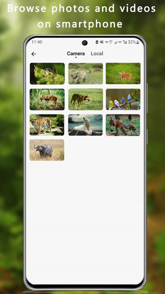 Камера за фауна Delta Wildlife Camera, сензор за движење, снимање дење и ноќе, камуфлажа