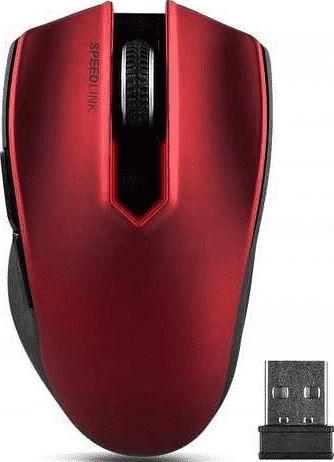 Maus Speedlink Exati, USB, 2400 DPI, i kuq