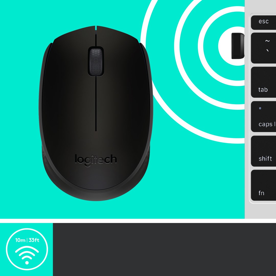 Maus Logitech M170, RF Wireless, i zi