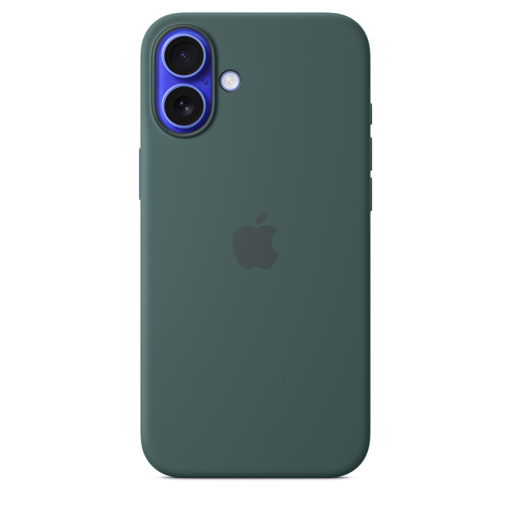 Apple iPhone 16 Plus Silicone Case with MagSafe, Lake Green (Seasonal)