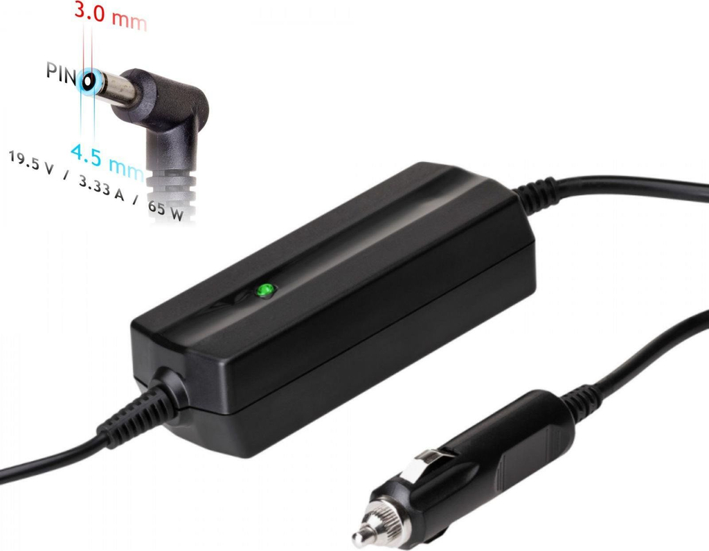 Adapter Energjie për Laptop Akyga 65W, 5.5 mm, 3.3A, 19.5V (AK-ND-40)