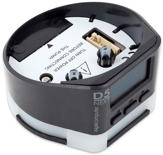 Kontroller pompes Aqua Computer D5 NEXT, zëvendësues, me ekran, i zi